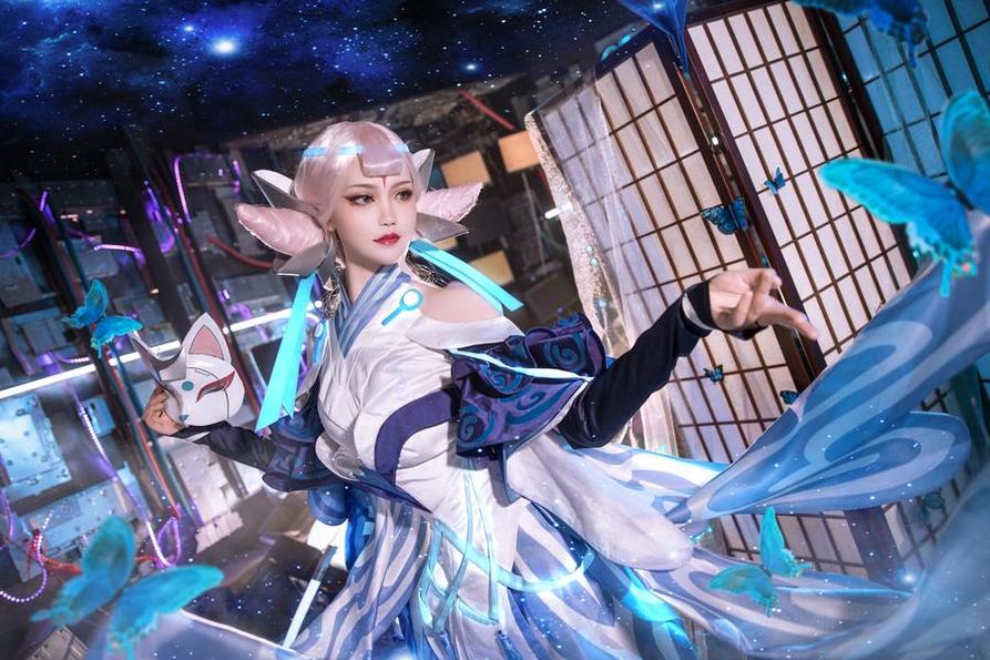 戚顾儿cos云霓雀翎的作品集：唯美神仙系列无删合集