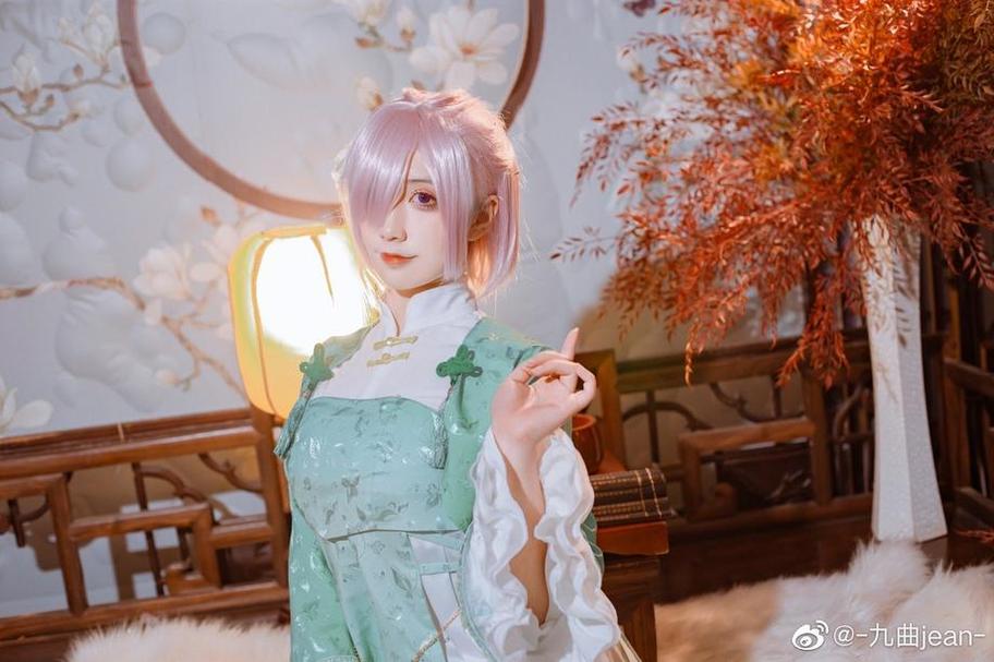 一眼便相中这张九曲jean微博美图，不得不收藏