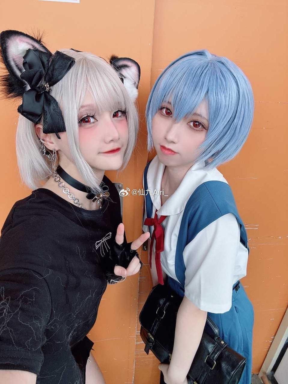 仙九airi_的微博：唯美cos作品图包