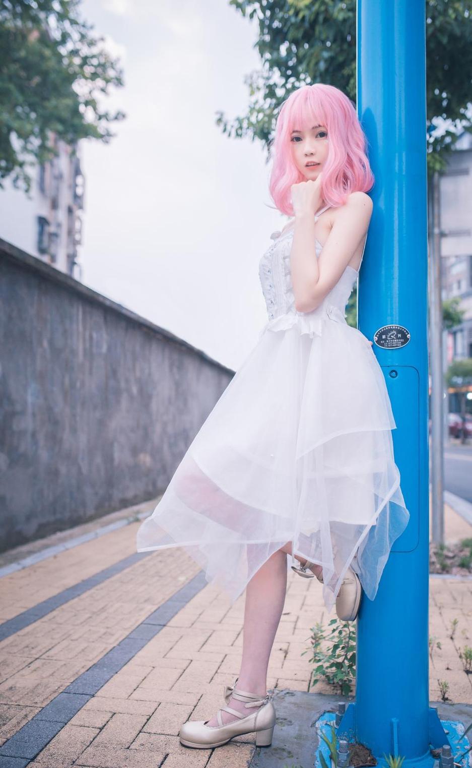 非常适用于cosplay的你的负卿绝对领域照片展示