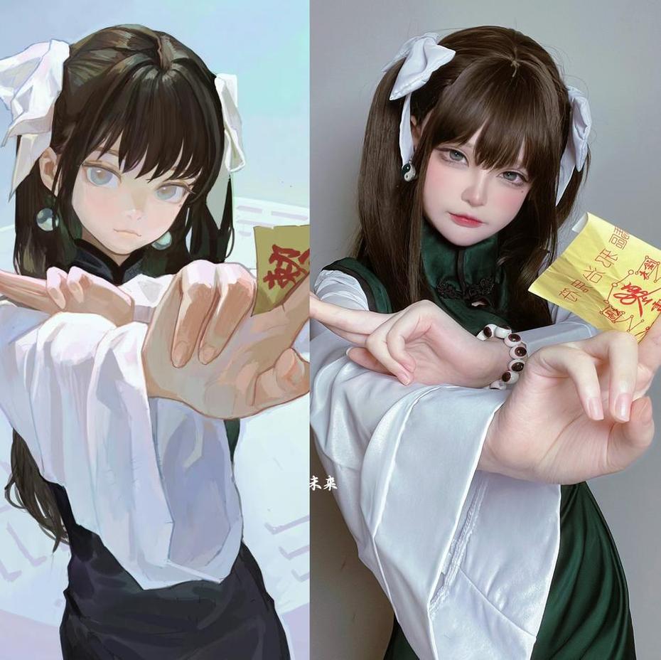 千夜未来的老公：古装cos合集，美到飞起
