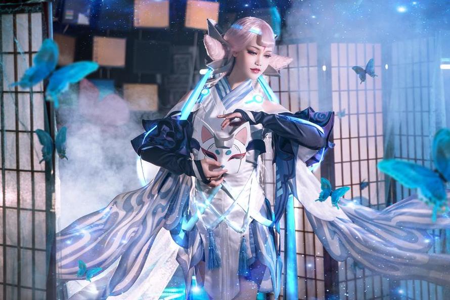 美不胜收的cos作品！戚顾儿cos艾琳唯美造型迷倒无数人