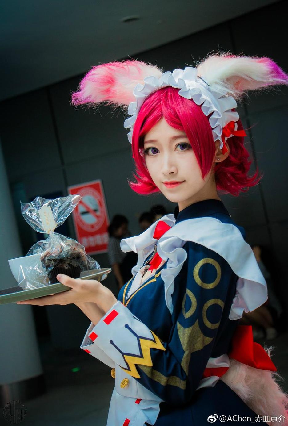 Coser时雨不迟的照片分享，让您足不出户即可欣赏cosplay作品
