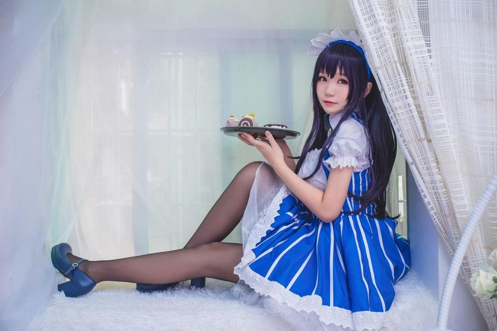 图片分享：白金saki修女cosplay最新更新，惊爆全场