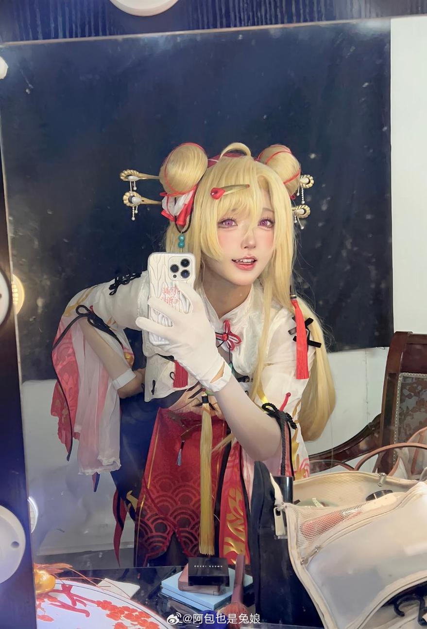 完美模拟兔娘妖怪团，阿包也是兔娘迷之女主角cos表现突出