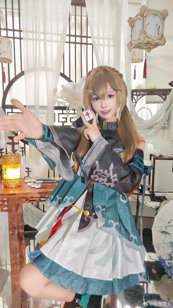 超高清cosplay壁纸，柠檬皮时尚资讯鳗鱼霏儿原创cos作品图片分享